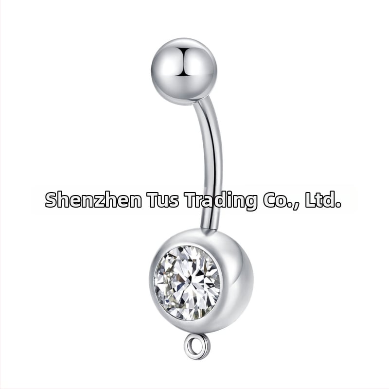 Pilvo mygtuko žiedas iš titano plieno, paprastas, unisex, geometrinis dizainas, elektroplakavimas