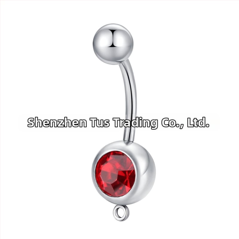 Pilvo mygtuko žiedas iš titano plieno, paprastas, unisex, geometrinis dizainas, elektroplakavimas