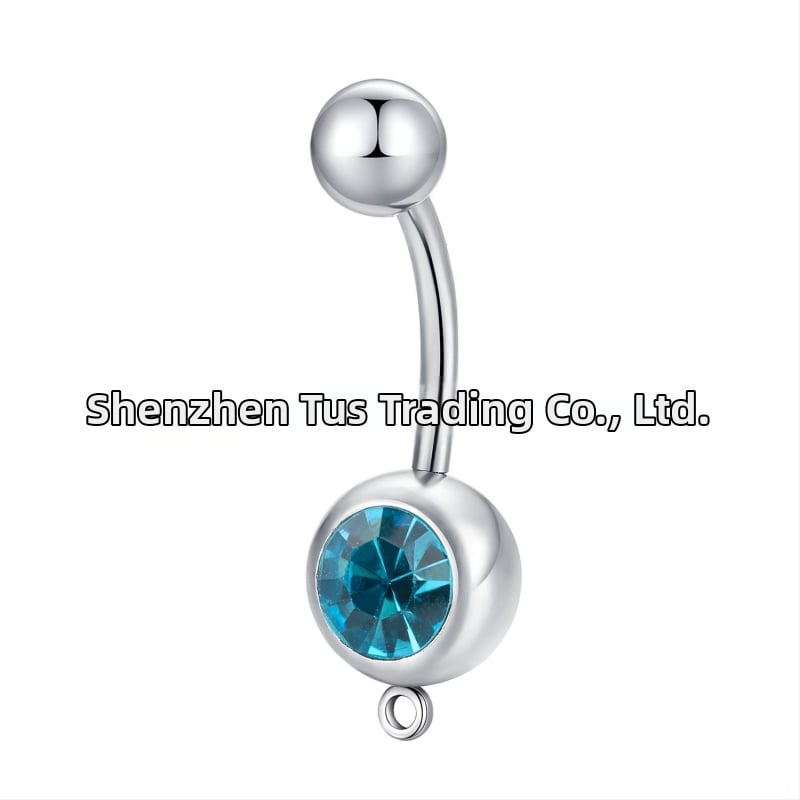 Pilvo mygtuko žiedas iš titano plieno, paprastas, unisex, geometrinis dizainas, elektroplakavimas