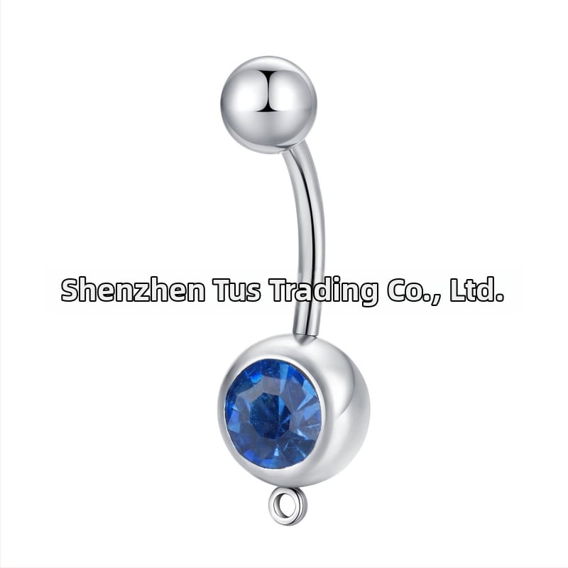 Pilvo mygtuko žiedas iš titano plieno, paprastas, unisex, geometrinis dizainas, elektroplakavimas