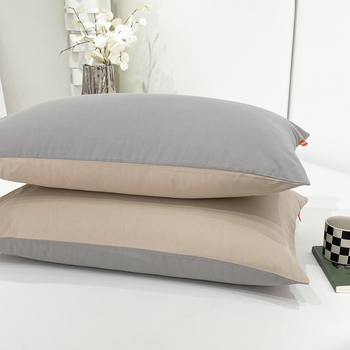 Set jastučnica od 100% pamuka, opran, dva komada, veličine 48×74 cm i 40×60 cm