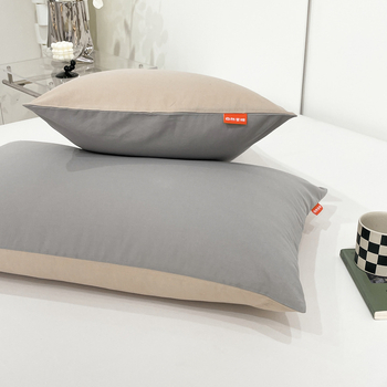 Set jastučnica od 100% pamuka, opran, dva komada, veličine 48×74 cm i 40×60 cm