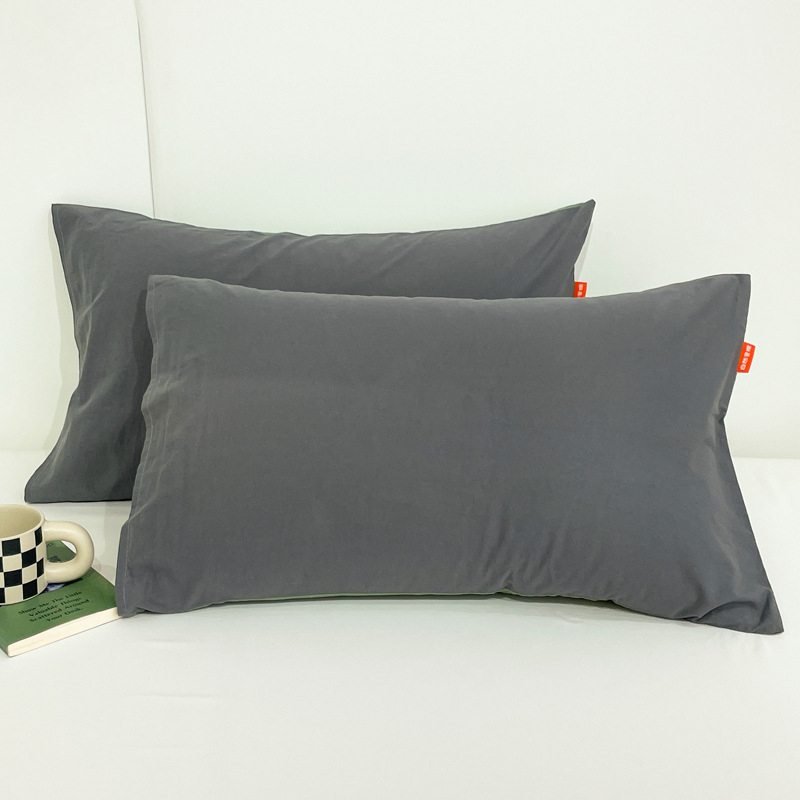 Set jastučnica od 100% pamuka, opran, dva komada, veličine 48×74 cm i 40×60 cm