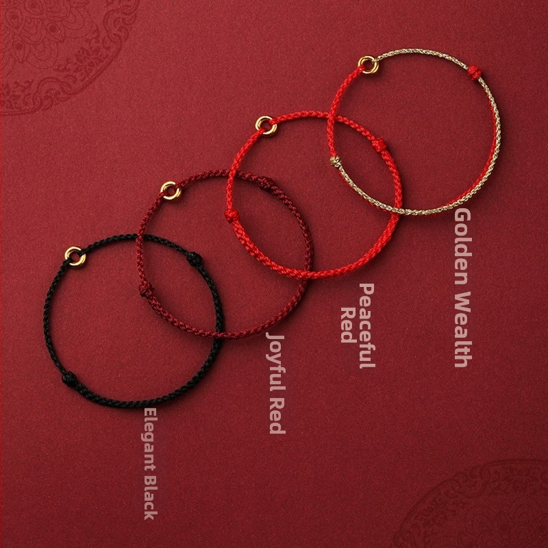 Náramok z lana – ručne pletený, národný štýl, unisex, leto 2023, značka DU