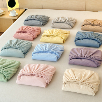 Fitted sheet od 100% pamuka za neposredno spavanje, jednoplasta plahte od pamuka, zaštita madraca Simmons i barijera protiv urina