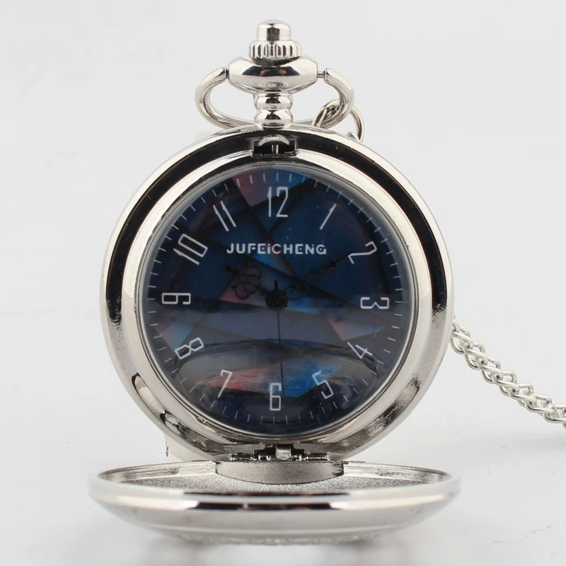 Van Gogh stiilis taskukell — minimalistlik antiikdisain, kvartsliikumine; segukorpus; ümmargune dial; akrüülpeegel; spiraalkroon