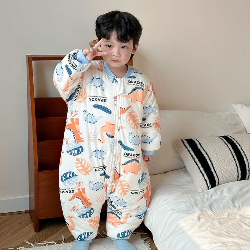 Υπνόσακος για βρέφη και παιδιά – διαχωρισμένα πόδια, παχύτερο βαμβακερό εξωτερικό ύφασμα και επένδυση από βαμβάκι, γέμισμα πολυεστερ, χειμώνας