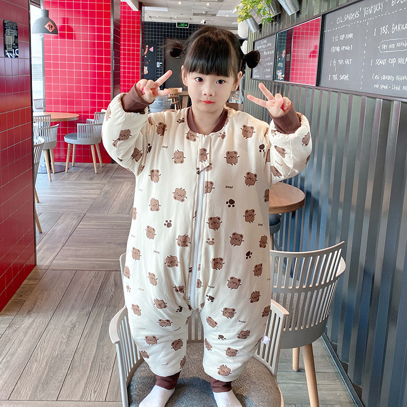 Υπνόσακος για βρέφη και παιδιά – διαχωρισμένα πόδια, παχύτερο βαμβακερό εξωτερικό ύφασμα και επένδυση από βαμβάκι, γέμισμα πολυεστερ, χειμώνας