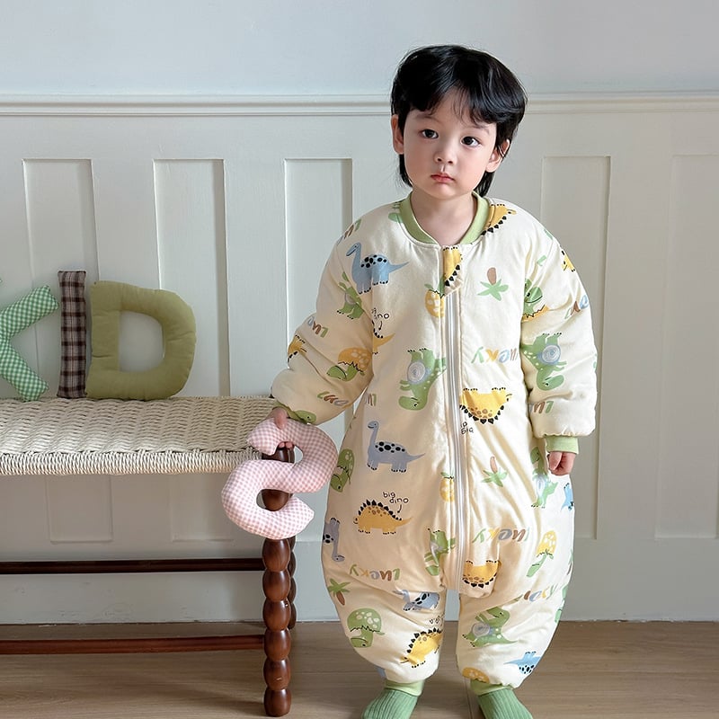 Υπνόσακος για βρέφη και παιδιά – διαχωρισμένα πόδια, παχύτερο βαμβακερό εξωτερικό ύφασμα και επένδυση από βαμβάκι, γέμισμα πολυεστερ, χειμώνας