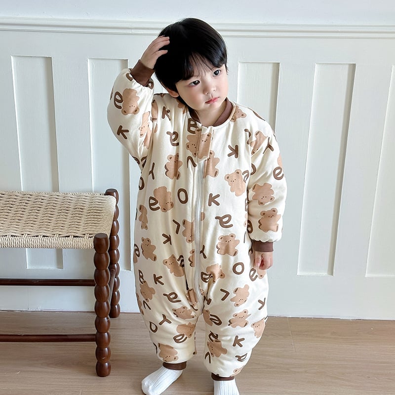 Υπνόσακος για βρέφη και παιδιά – διαχωρισμένα πόδια, παχύτερο βαμβακερό εξωτερικό ύφασμα και επένδυση από βαμβάκι, γέμισμα πολυεστερ, χειμώνας