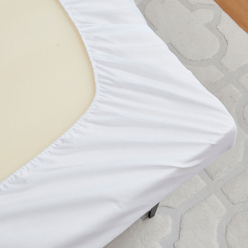 Huazhi Cearșaf cu elastic | culoare solidă, țesătură periată, imprimare reactive și vopsire, material: fibră chimică