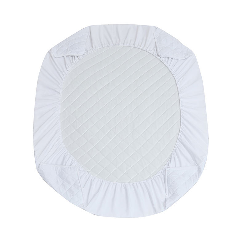 Huazhi Cearșaf cu elastic | culoare solidă, țesătură periată, imprimare reactive și vopsire, material: fibră chimică