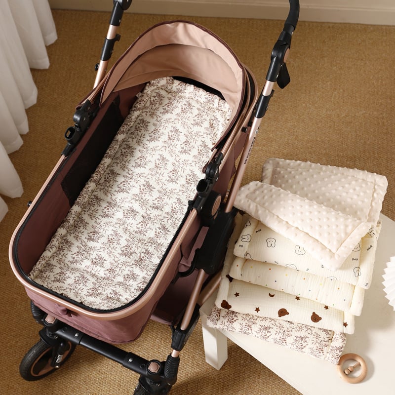 Vankriku istmepadi - Nelja sezon, 100% puuvillane gauze, kapitone bean velvet, kahekülgne, Kood 9636