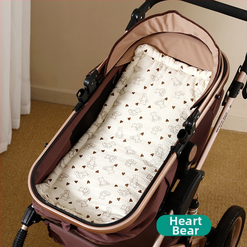 Vankriku istmepadi - Nelja sezon, 100% puuvillane gauze, kapitone bean velvet, kahekülgne, Kood 9636