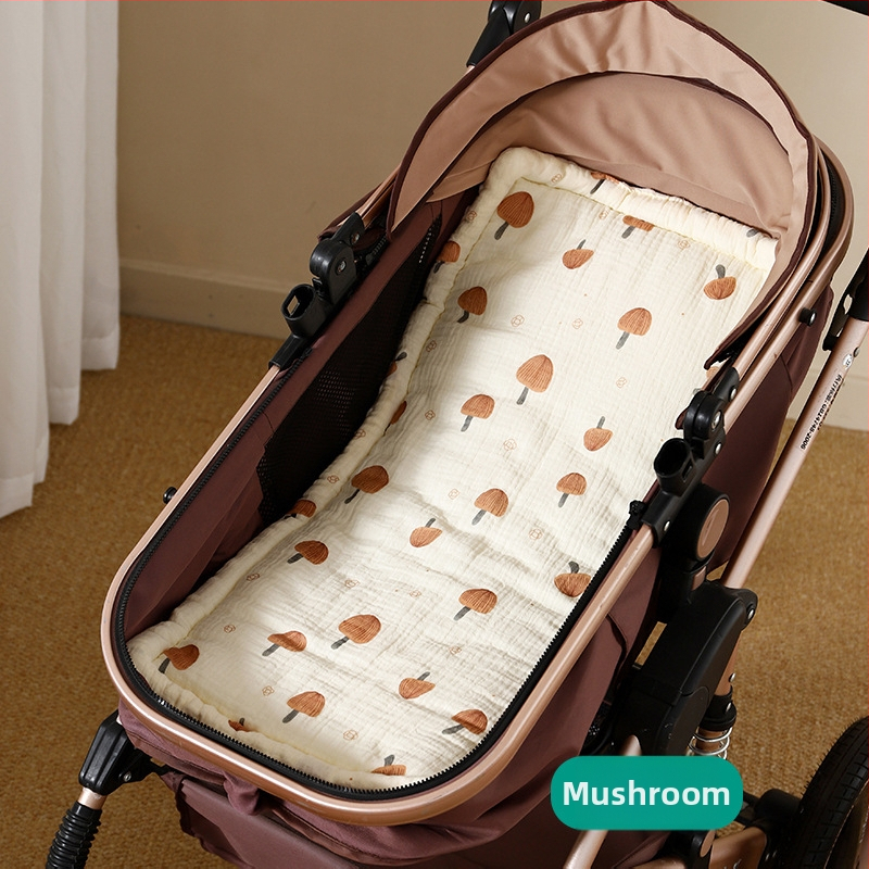 Vankriku istmepadi - Nelja sezon, 100% puuvillane gauze, kapitone bean velvet, kahekülgne, Kood 9636