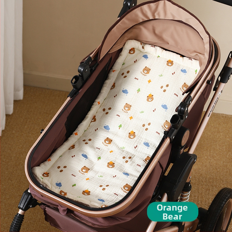 Vankriku istmepadi - Nelja sezon, 100% puuvillane gauze, kapitone bean velvet, kahekülgne, Kood 9636