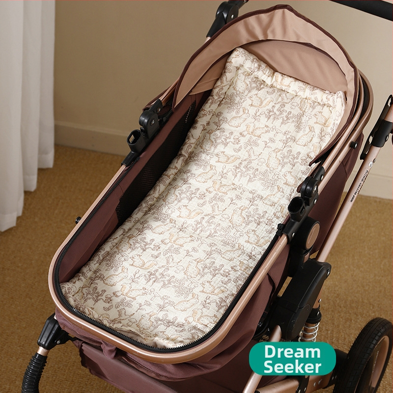 Vankriku istmepadi - Nelja sezon, 100% puuvillane gauze, kapitone bean velvet, kahekülgne, Kood 9636