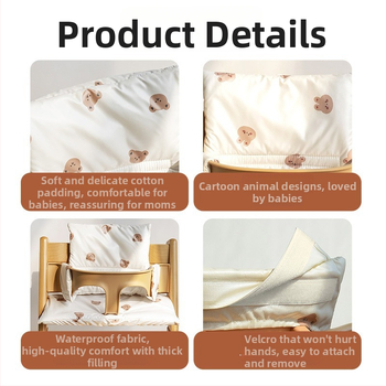 Laste söögitoa tooli padjake – PU materjal, sobib 1-2-aastastele, beebi positsioneerimise matt, bränd Xinxing