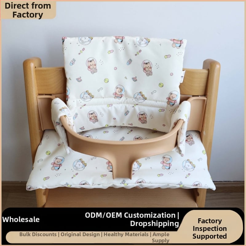 Laste söögitoa tooli padjake – PU materjal, sobib 1-2-aastastele, beebi positsioneerimise matt, bränd Xinxing