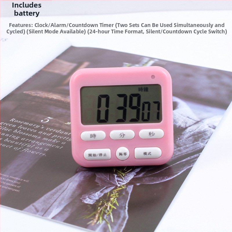 Automobilio formos stalinis laikmatis vaikams su žadintuvu — analoginis ekranas (rodyklė + skaičiai), maitinimas: sausa baterija, korpusas: ABS