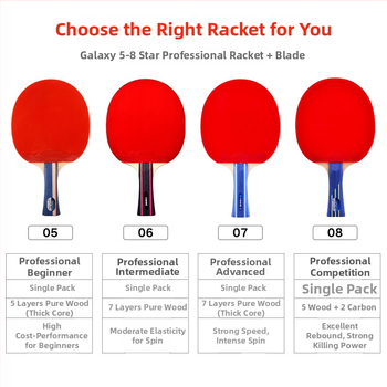 Galaxy lauatennise reket 56 tähega, kõrge elastsus, lastele professionaalne klass, sirge löök