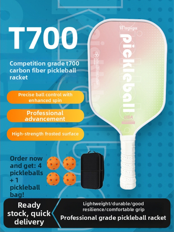 Reket pickleballa od karbonskih vlakana, kompletan set, Kaiyi, za odrasle i djecu, 220 g