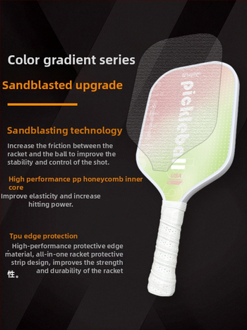 Reket pickleballa od karbonskih vlakana, kompletan set, Kaiyi, za odrasle i djecu, 220 g