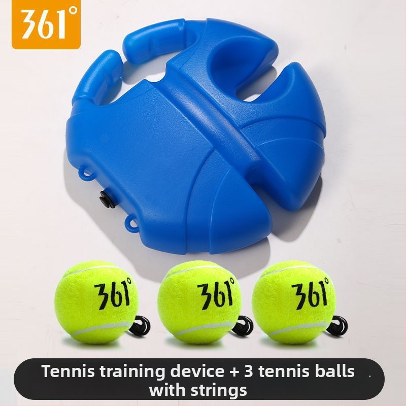 Vieno žaidėjo teniso treniruoklis, didelis elastingumas, savarankiška žaidimo funkcija, polipropilenas