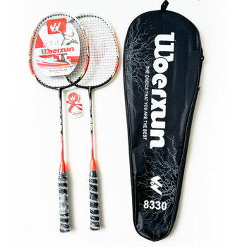 WAIWAI badmintonireket amatööridele — alumiiniumraam, kaal 95–100 g, horisontaalne löök, käepide G2