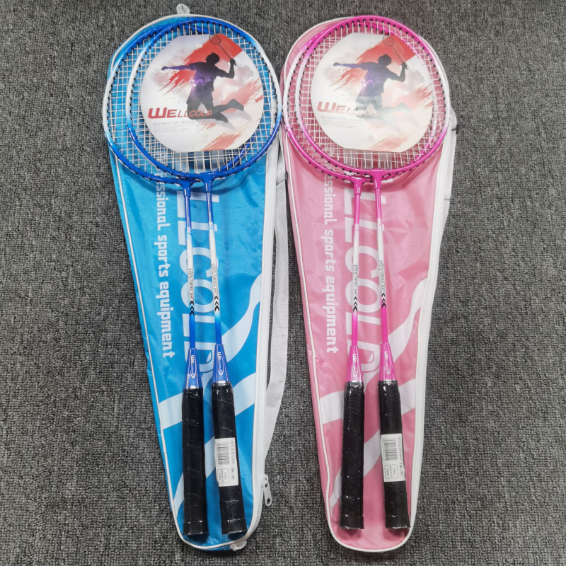 Welker HK2232 badmintonireket, alumiiniumist raam, nailonist strings, kaal 85–89 g, käepideme paksus G4, horisontaalne löök