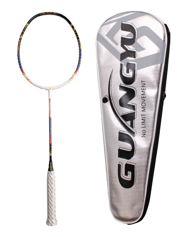 Guangyu Youlong 4U süsinikfiiber badmintonireket, ründe tüüp, otsene löök, kaal 80–84 g, käepide G-5, 1 komplekt