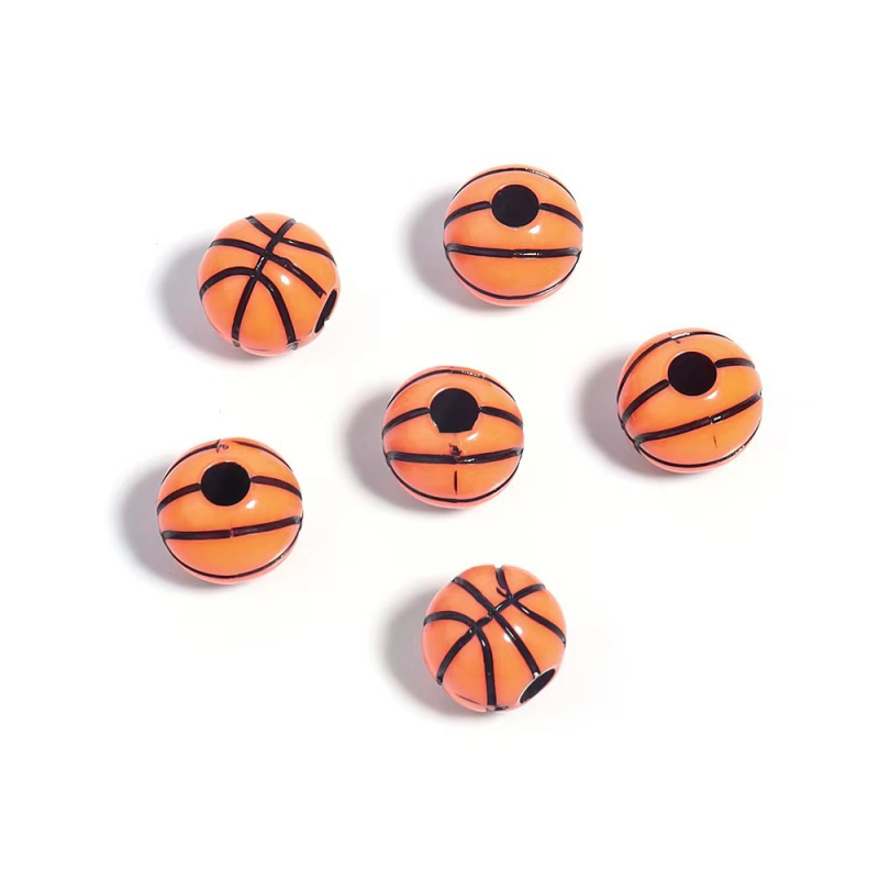 Akrilne perle za DIY narukvice – baseball, košarka, odbojka, ragbi, tenis, materijal za izradu nakita
