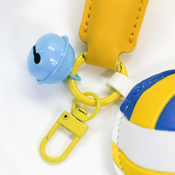 PU kožni privjesak za ključeve s pamukom – motivi košarke, nogometa i odbojke, privjesak za torbu, japansko-korejski stil