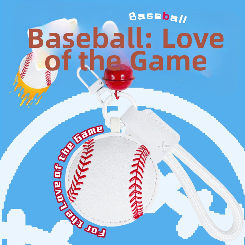 PU kožni privjesak za ključeve s pamukom – motivi košarke, nogometa i odbojke, privjesak za torbu, japansko-korejski stil