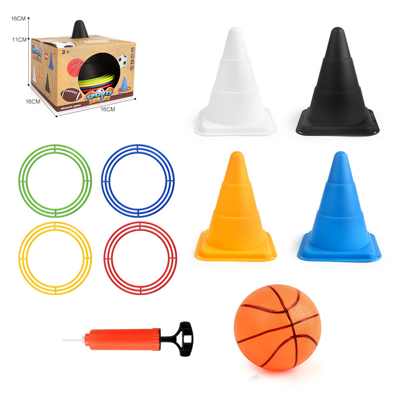 Plastikust jäätisekonuse kujuga viskerõngad sensorseks arendamiseks – helendav pimedas, kolm ühes, sobivad 4–6-aastastele (materjal: plastik; funktsioon: viskerõngad; vanus: 4–6; helendav; kolm ühes)