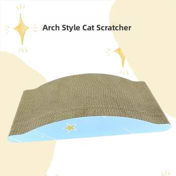 Πίνακας γρατσουνίσματος για γάτες, προστατευτικό καναπέ από κυματοειδές χαρτόνι, παιχνίδι γάτας για γατάκια, γλυκό στυλ