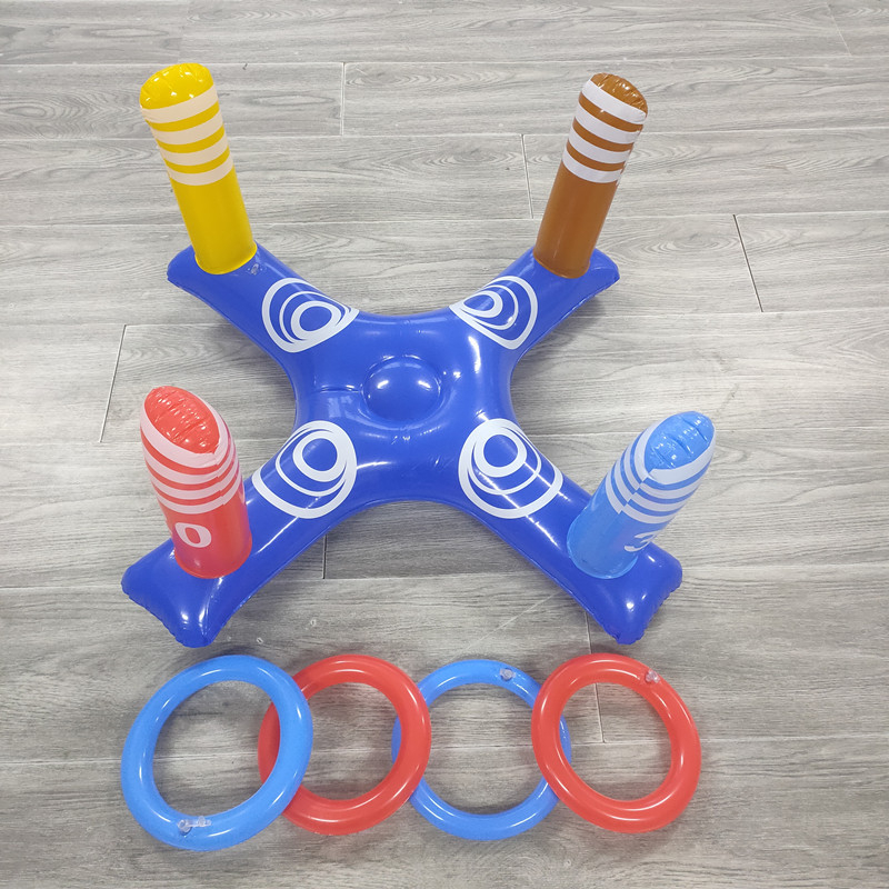 PVC pripučiamas žiedų metimo žaidimas vaikams 7–14 metų lauke