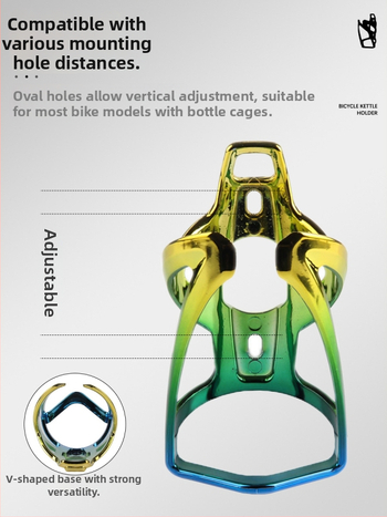Veepudelikorv jalgrattale; maanteede ja mägiratta jaoks sobiv; PC materjal, sisaldab kruvisid, kohandatav, bränd DRCK/HROS.