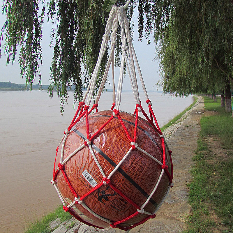 Tinklelio kamuolių krepšys krepšiniui, futbolui ir tinkliniam sportui; didelė talpa; medžiaga: poliesteris, polipropilonas; pritaikymas