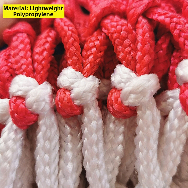 Tinklelio kamuolių krepšys krepšiniui, futbolui ir tinkliniam sportui; didelė talpa; medžiaga: poliesteris, polipropilonas; pritaikymas