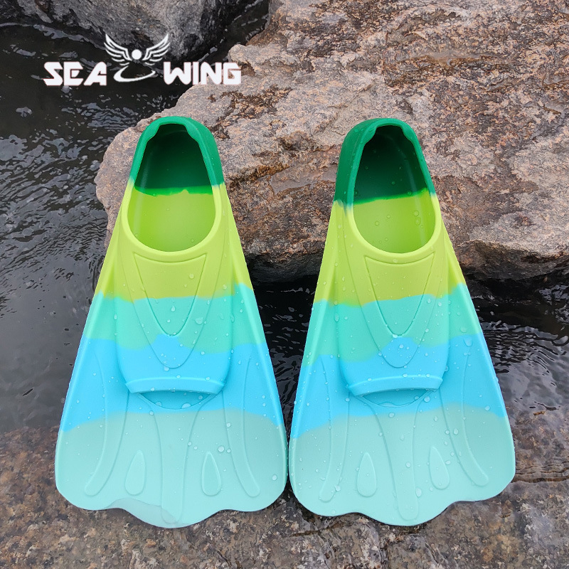 Silicone peldēšanas finieri ar tauriņa formu pieaugušajiem un bērniem – treniņfinieri brīvā stila peldēšanai un niršanai