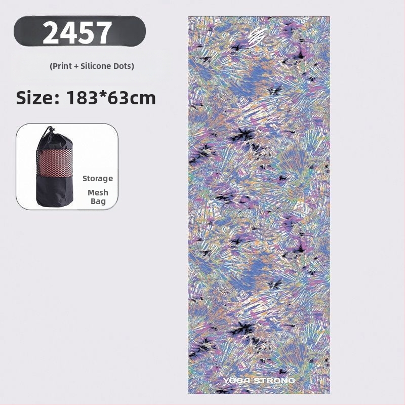 Joga dvielis paklājam – pretslīdošs, mitrumu uzsūcošs, pārnēsājams, mazgājams veļas mašīnā