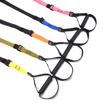 Fizinės pakabos treniruotės diržas su aukštos kokybės tinkleliu, traukimo virve, daugiafunkcinė treniravimo juosta vyrams ir moterims