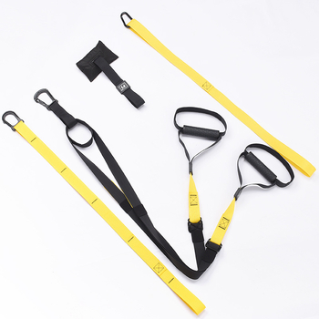 Fizinės pakabos treniruotės diržas su aukštos kokybės tinkleliu, traukimo virve, daugiafunkcinė treniravimo juosta vyrams ir moterims