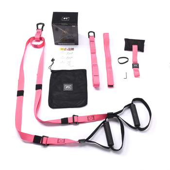 Fizinės pakabos treniruotės diržas su aukštos kokybės tinkleliu, traukimo virve, daugiafunkcinė treniravimo juosta vyrams ir moterims