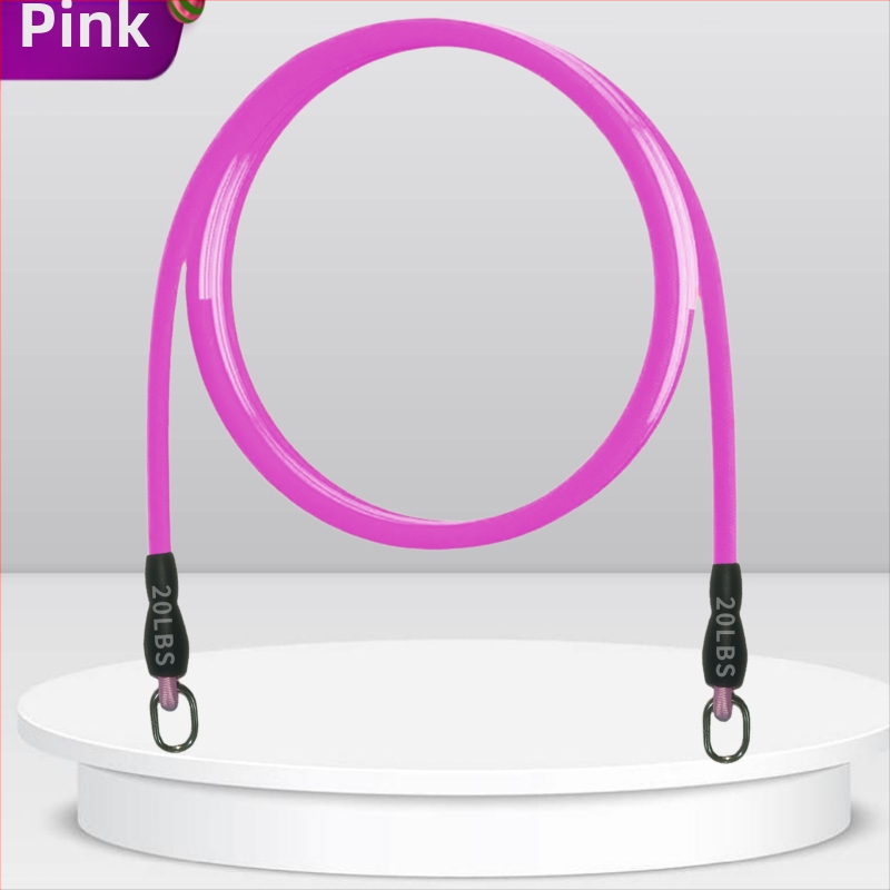 Latekso kabelio tempimo virvė namų treniruotėms – rankų jėga, krūtinės išplėtimas, pasipriešinimo treniruotė – 135×1600