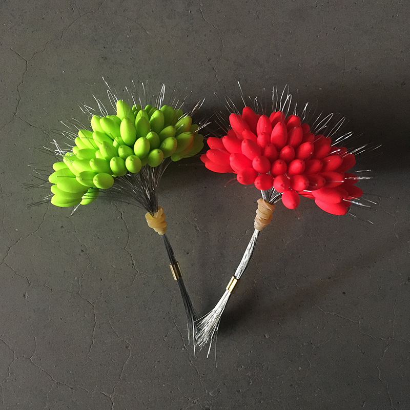 Sedmerostruki plovak za ribolov (fluorescentan, cilindričan, plastičan, 100 kom.)