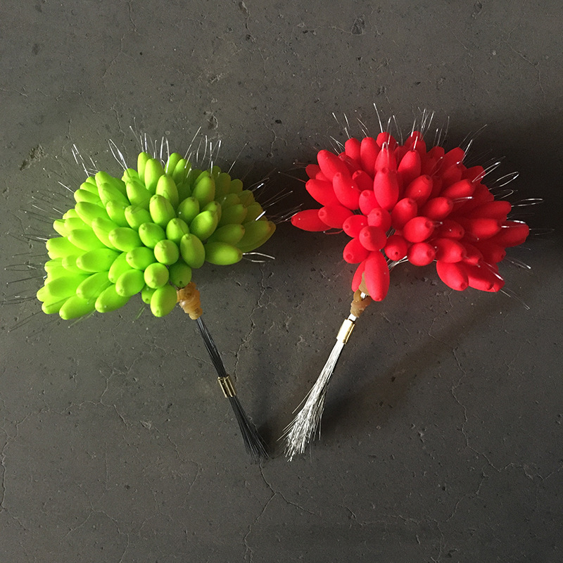 Sedmerostruki plovak za ribolov (fluorescentan, cilindričan, plastičan, 100 kom.)