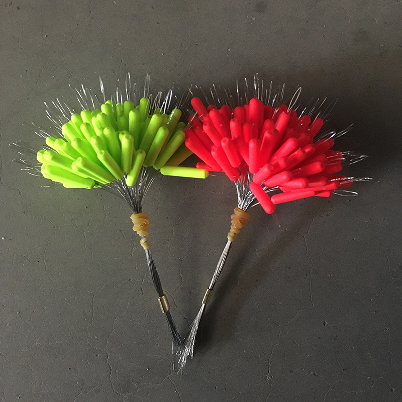 Sedmerostruki plovak za ribolov (fluorescentan, cilindričan, plastičan, 100 kom.)