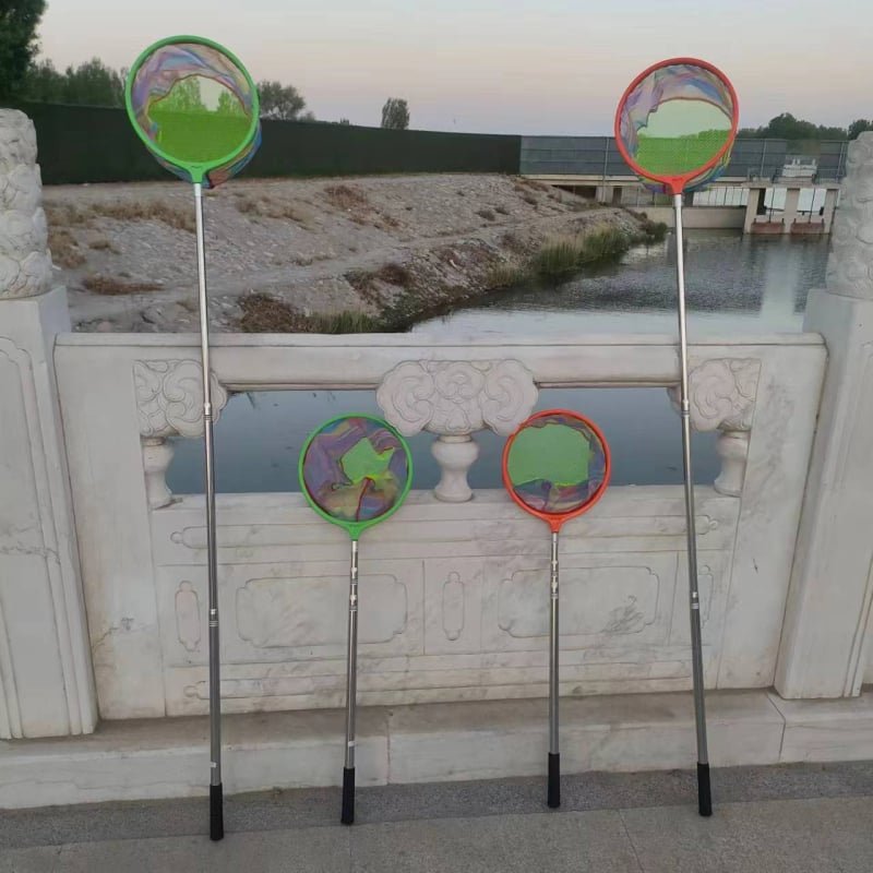 Plasă de pescuit telescopic pentru copii, ABS rășină + oțel inoxidabil, pentru exterior
